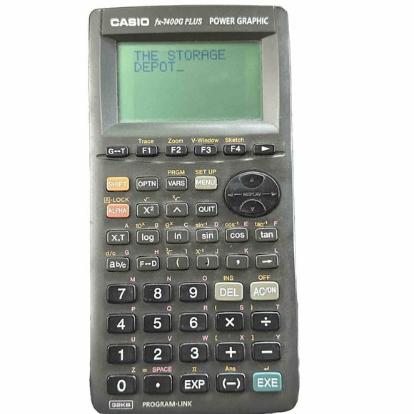 Casio FX-7400G Plus‎ Power Graphic Calculator - 32KB Program - - Picture 1 of 7